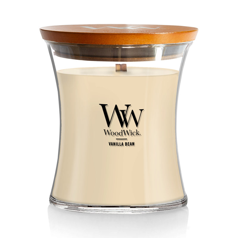 WoodWick Vanilla Bean Medium  Candle