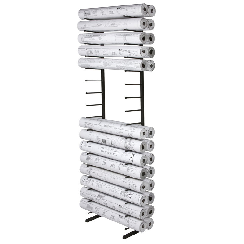Metal Rolled Files Open