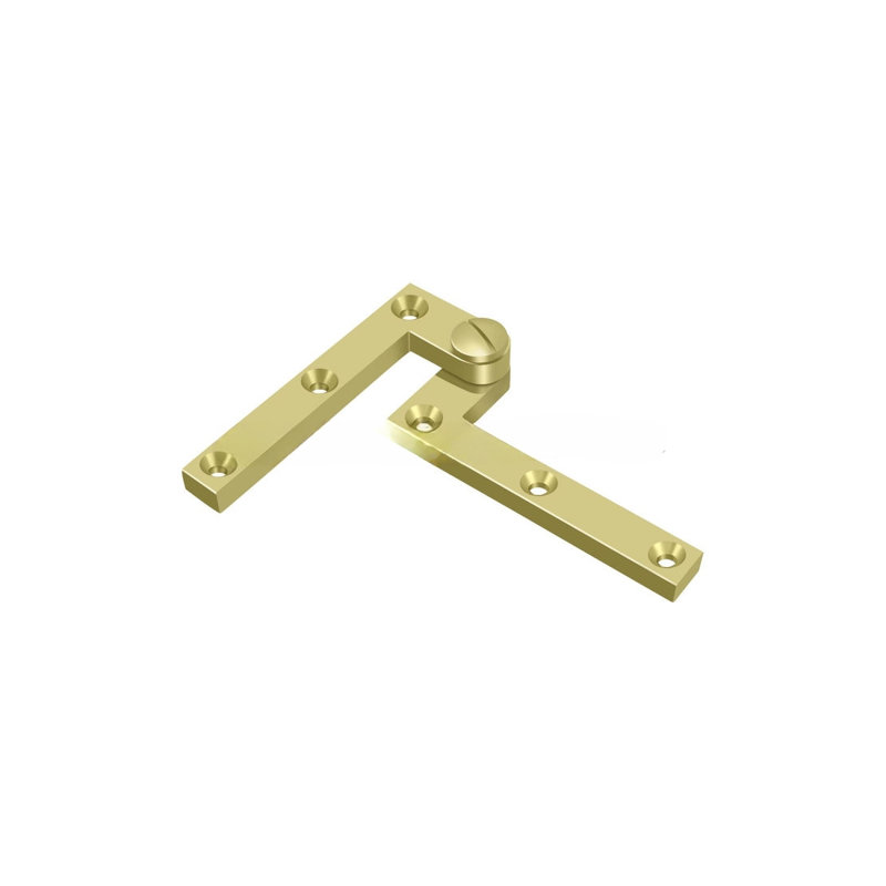 Butt Bearing Hinge, Polished Brass