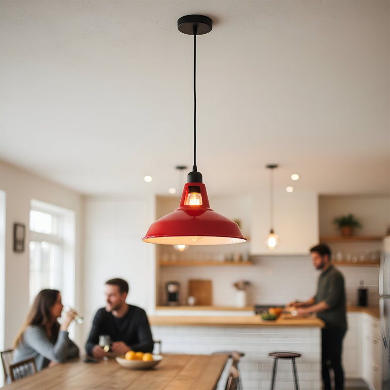 Rosado 1 - Light Pendant, Red