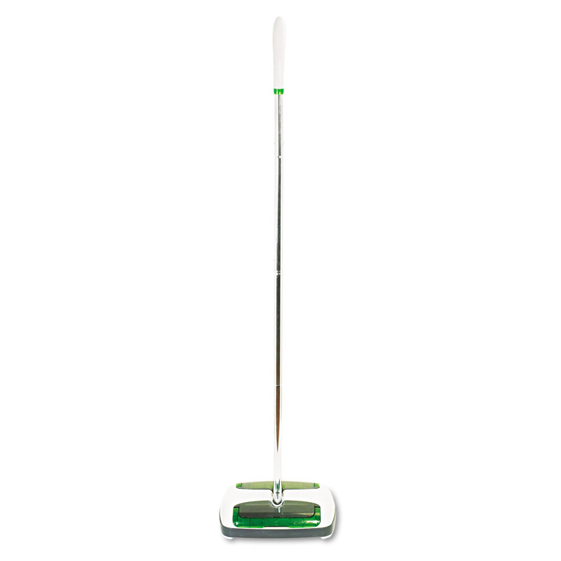 Scotch-Brite Quick Floor Sweeper with Rubber Bristles and Aluminum Handle