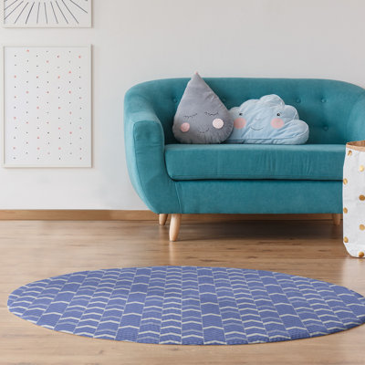 Chenille Chevron Indoor Rug
