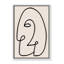 Face It II - reproduction sur toile avec cadre flottant-72377086-72377089