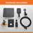 Wall Mounted Shower System With Handheld Shower Single Handle Shower Faucet Set Brass 10 Inch Shower Trim Kit With Rough-In Valve