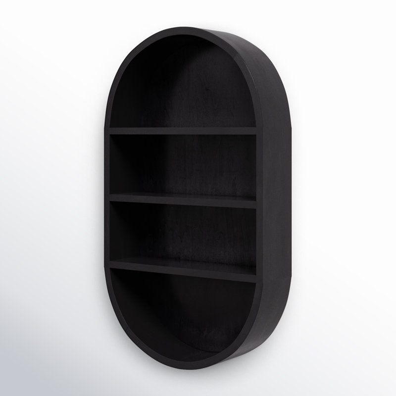Tablette murale Minx, Noir