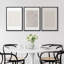 «Geometric Subtle Abstract Modern Minimalist Neutral Home Decor», reproduction d'art sur toile encadrée-1476512232-1531341753