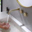 Robinet de lavabo de salle de bain mural à deux poignées avec drain optionnel-120910586-120686954