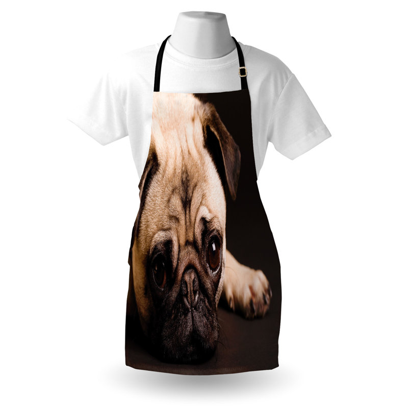 No Pattern Bib Apron