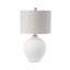 61cm Tall Ceramic Living Room Table Lamp, Bedside Lamp Linen Shade, Buffet Lamp-356571496-356571503