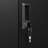 Black Storage Cabinet, Adjustable Height Dividers, Handle Locks, Spring Loaded Door Metal Exquisite-120267532