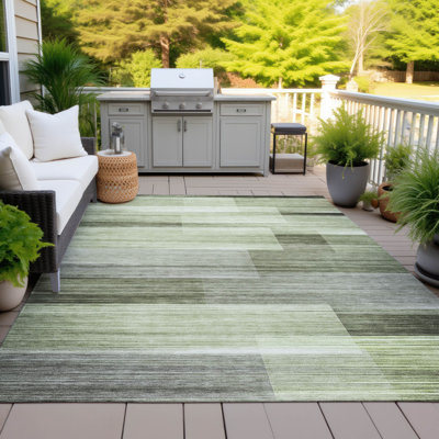Tapis vert intérieur / extérieur lavable à la machine Xhevrie