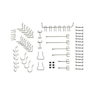 47 Piece Pegboard Accessory Kit