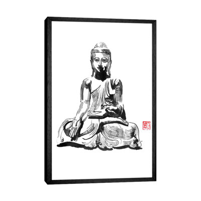 Buddha by Péchane - Painting on Canvas
