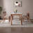 Simple rectangular dining table-1810591589