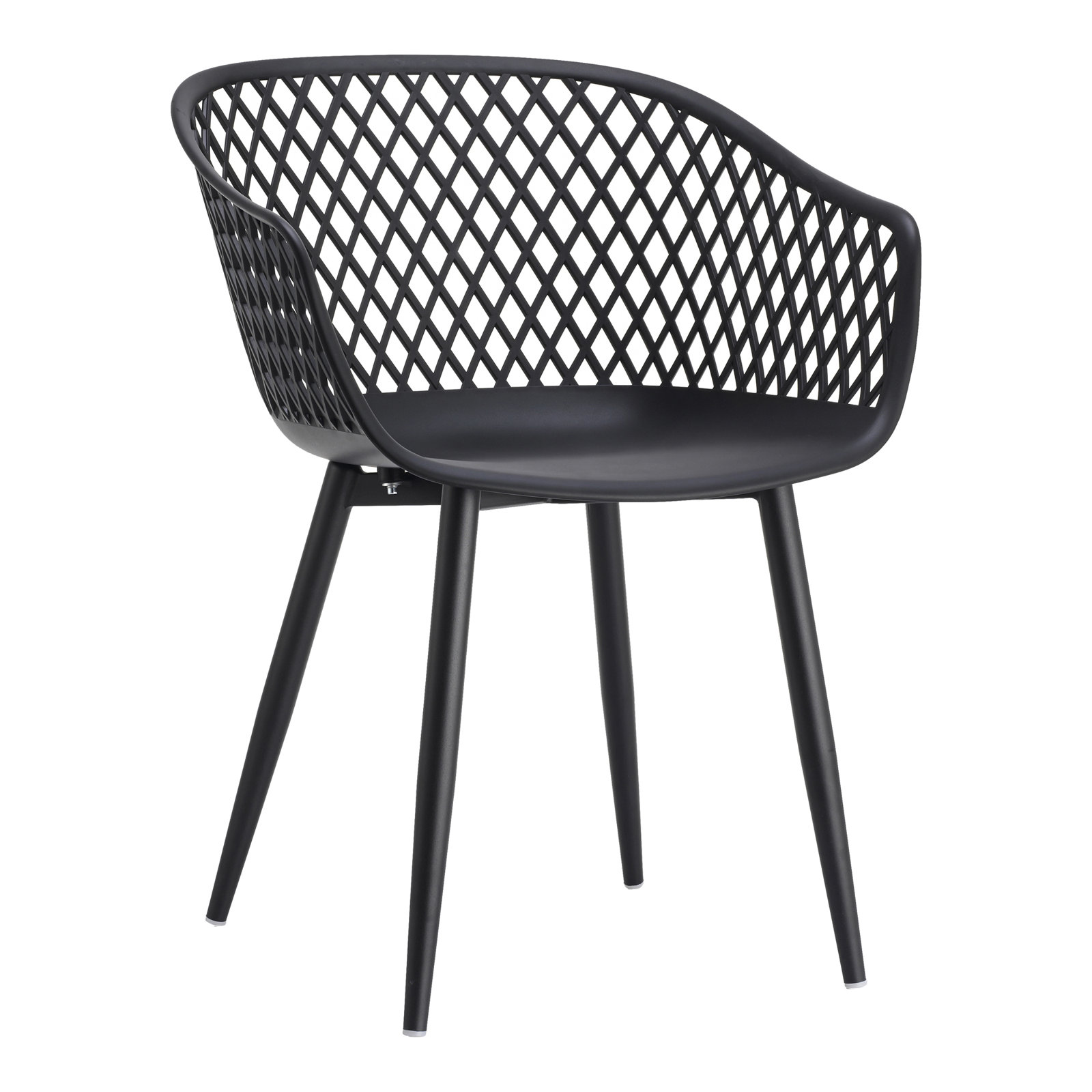 Newark Patio Dining Armchair, Black