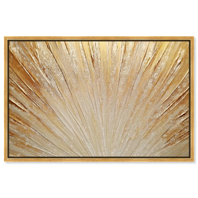 Art Remedy Elegant Glam Art Canvas, Auric Burst I