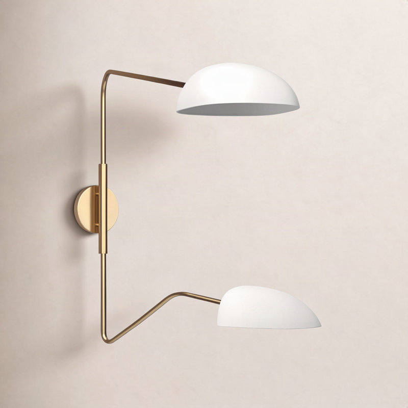 Jane 2 - Light Swing Arm, Matte White