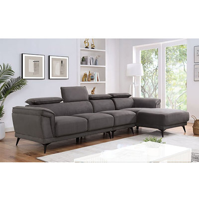 Wateford Upholstered L-Shaped Sectional Reversible