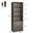 Tall Bookcase, Wooden 6 Shelf Bookshelves-1117535488