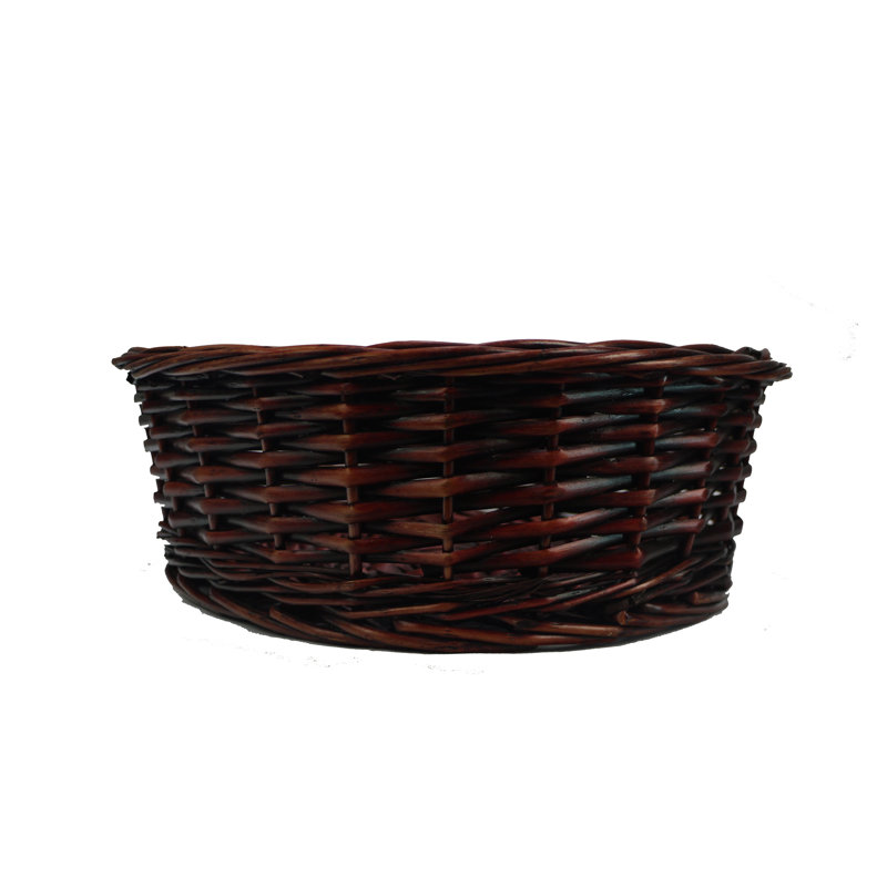 Panier rond teint willow