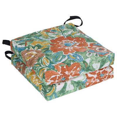 Square Outdoor Chair Cushions (Set Of 2) by Winston Porter