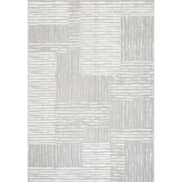 Grid Power Loomed Indoor Rug
