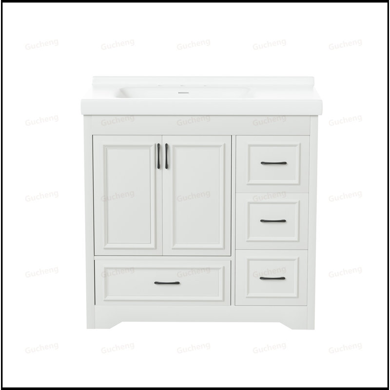 Meuble-lavabo 36 po avec 4 tiroirs