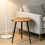 Table basse simple, table de bout moderne de 21,26 pouces pour le bureau personnel du salon