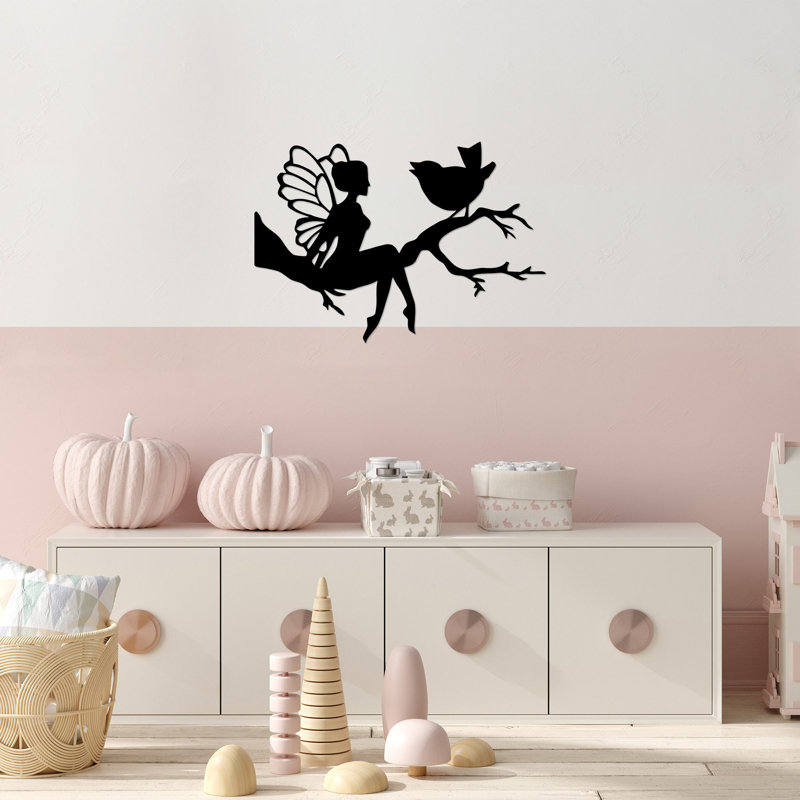 Stylish Black Metal Wall Art Decor, 27.6 x 18.9 inches | 100% Durable Metal, Thickness: 0.06 inches | Easy Wall Mount Design for Living Room, Office, or Bedroom | Elegant Decorative Accessory for Any Space