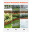 Bordure de jardin en acier 6 paquets de bordure de jardin résistante aux intempéries-111135798