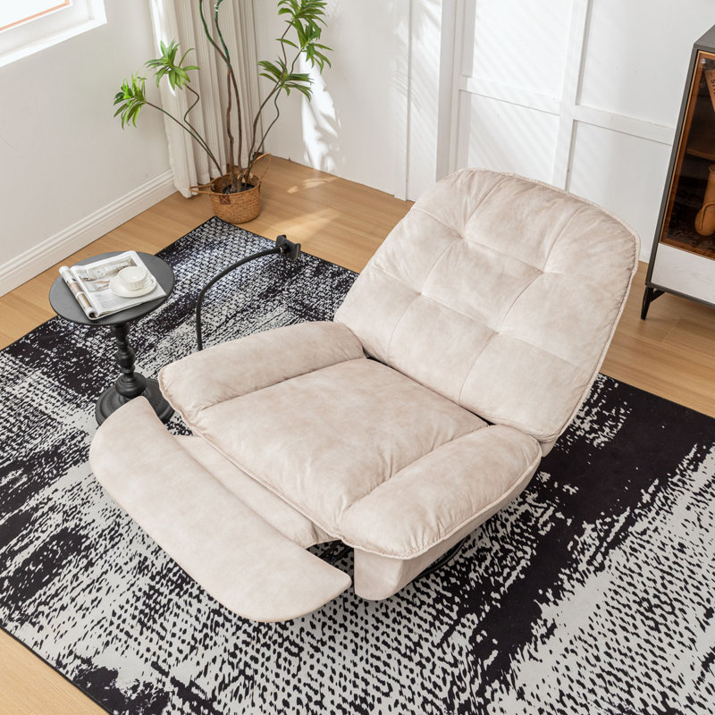 Fauteuil inclinable pivotant, Ivoire