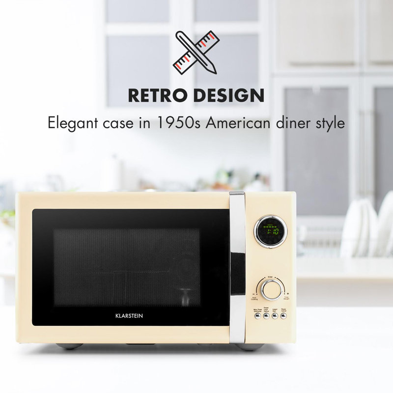 Klarstein Toaster Oven, Cream