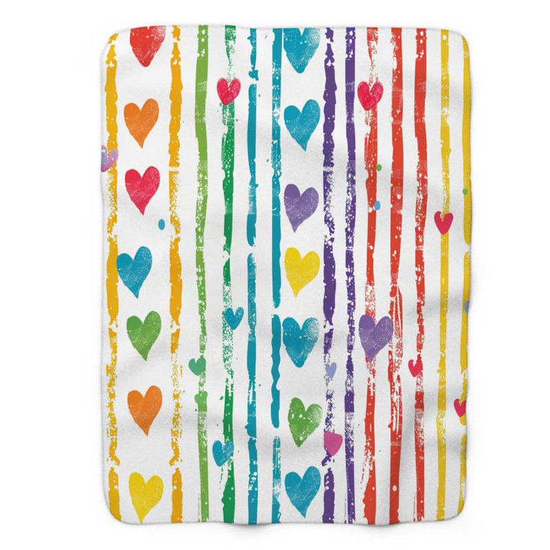 Bright Pride - 1 Piece Premium Blanket, 60" W x 80" L