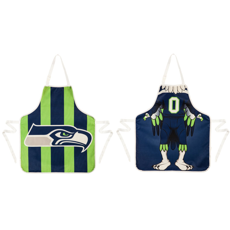 NFL Double Side Grilling Apron, Seattle Seahawks