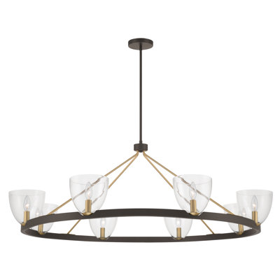 Noellea 50" 8-Light Chandelier