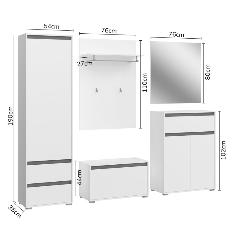 Garderobe Nakaila