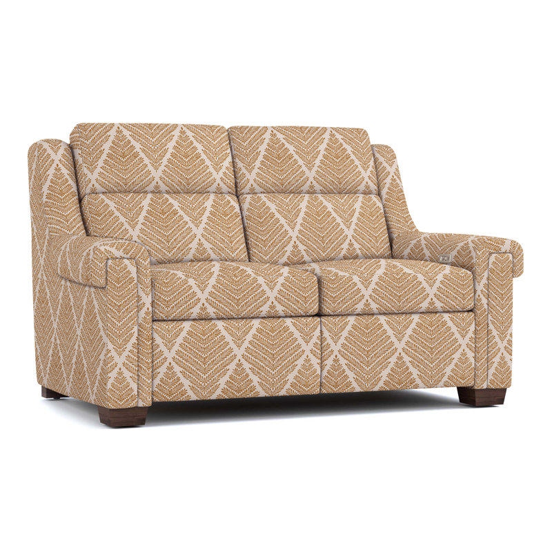 Chester Upholstered 67'' Reclining Loveseat, Perigold ‑ doré Emmeline