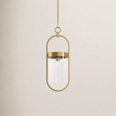 Single Light Glass Dimmable Pendant