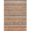 Patagonia Hand Woven Silk and Wool Striped Area Rug