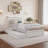 Lamareon Solid Wood Storage Platform Bed with Footboard & Under Bed Drawers-756382972-756382975