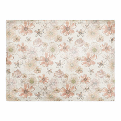 Forlini Cotton Floral Rectangle Placemat