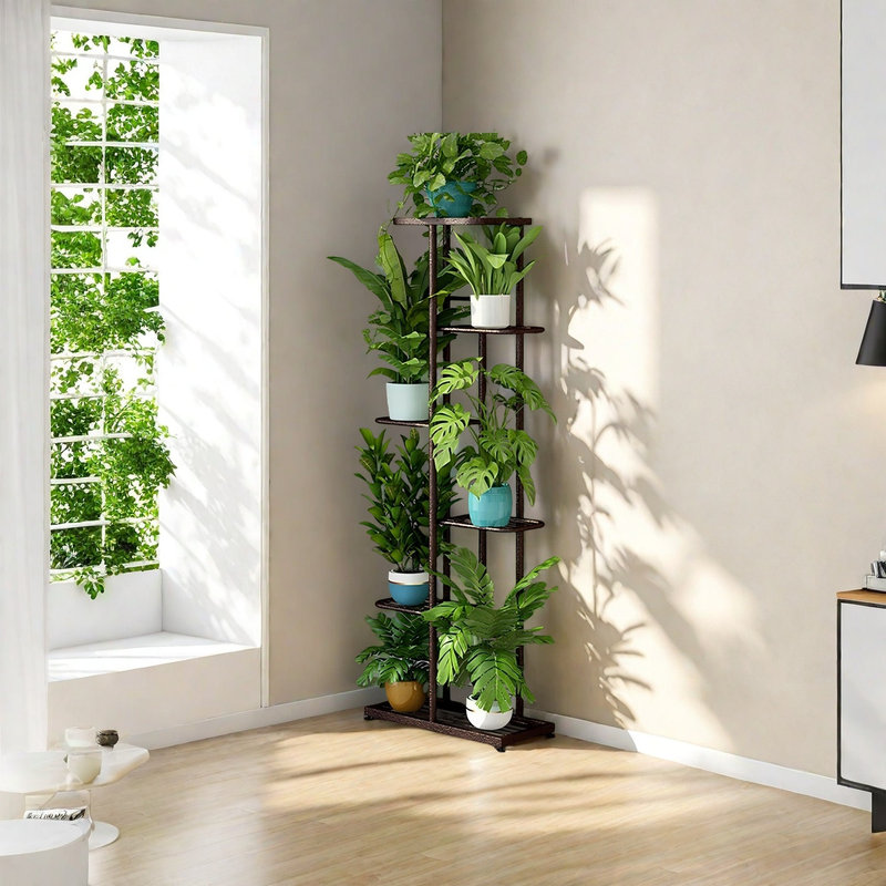 Plant Stand, Brown