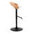 Laurenzio Adjustable Bar Stool with Straight T Footrest-94351918-94351926