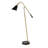 58.75'' Brass Swing Arm Floor Lamp