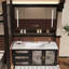 Armoire de salle de bain style français haut de gamme rétro-112480618