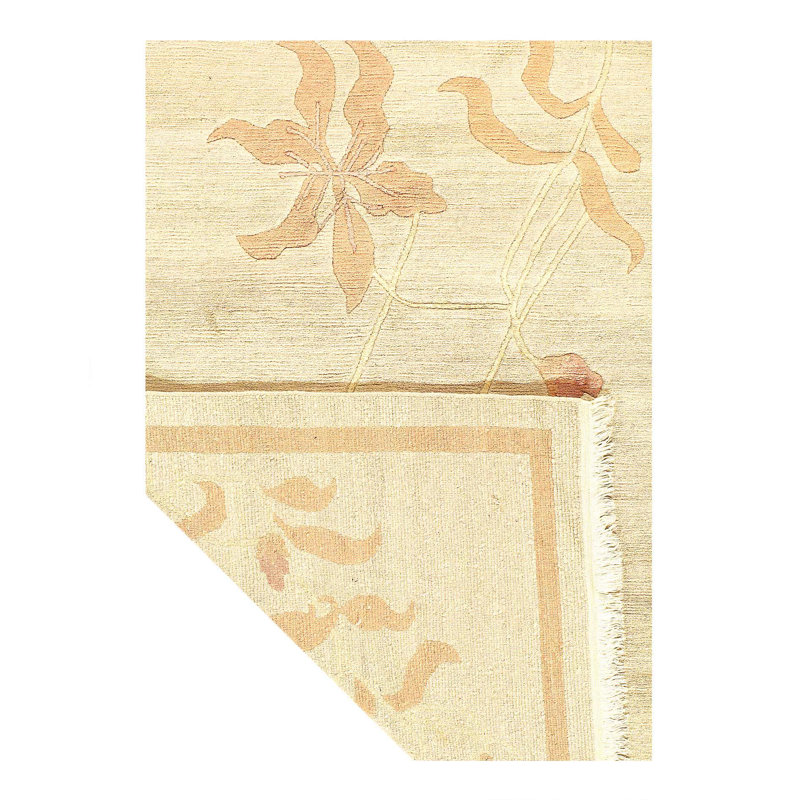 Jakiah Oriental Area Rug in Ivory