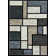 Tapis gris / ivoire Marmolejo