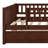 Wood Daybed With Trundle And Fence Guardrails-1255927856