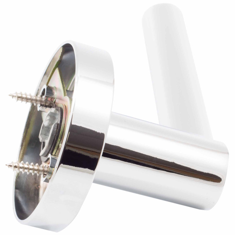 Leviers de porte avec Zurich, Chrome poli