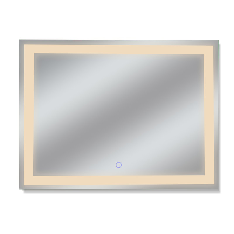Miroir de salle de bain Edison, l 48 po x H 36 po